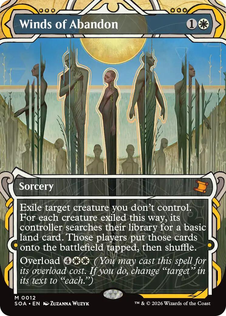Winds of Abandon [Secrets of Strixhaven: Mystical Archive] MTG Single Magic: The Gathering | Red Claw Gaming