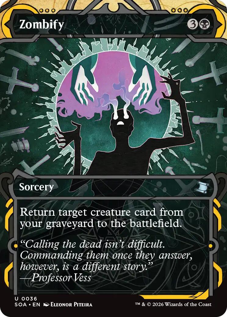 Zombify [Secrets of Strixhaven: Mystical Archive] MTG Single Magic: The Gathering | Red Claw Gaming