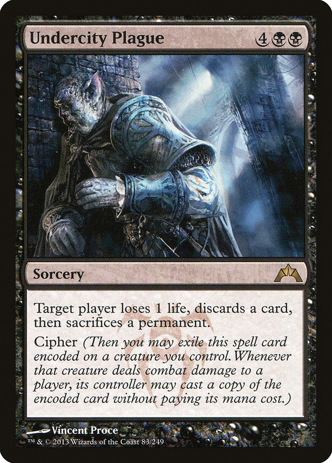 Undercity Plague [Gatecrash] MTG Single Magic: The Gathering | Red Claw Gaming