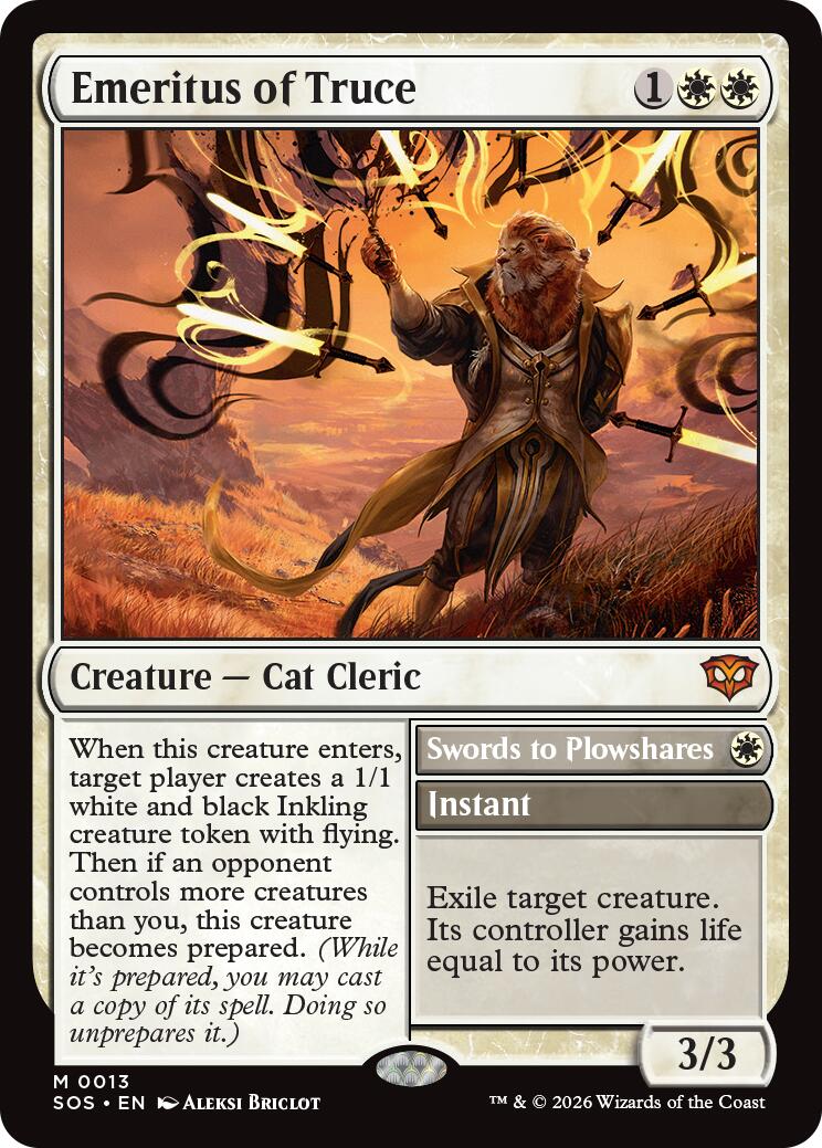 Emeritus of Truce [Secrets of Strixhaven] MTG Single Magic: The Gathering | Red Claw Gaming