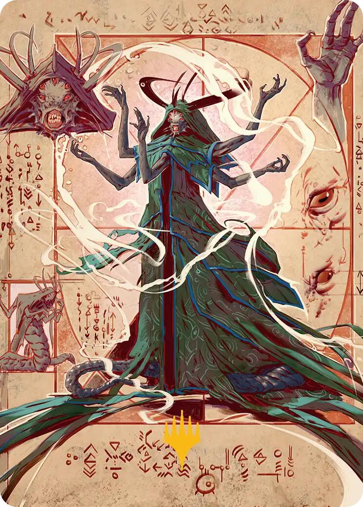 Tragedy Feaster Art Card (Gold-Stamped Planeswalker Symbol) [Secrets of Strixhaven Art Series] MTG Single Magic: The Gathering | Red Claw Gaming