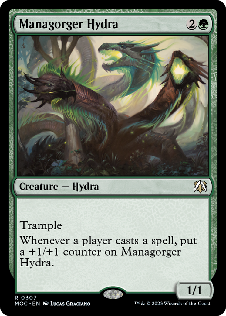Managorger Hydra [March of the Machine Commander] MTG Single Magic: The Gathering | Red Claw Gaming