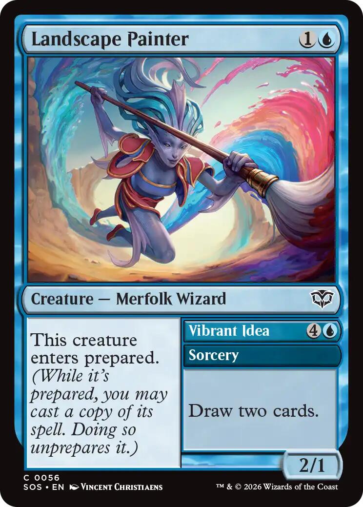 Landscape Painter [Secrets of Strixhaven] MTG Single Magic: The Gathering | Red Claw Gaming