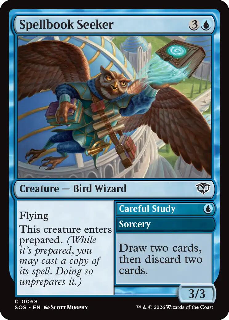 Spellbook Seeker [Secrets of Strixhaven] MTG Single Magic: The Gathering | Red Claw Gaming