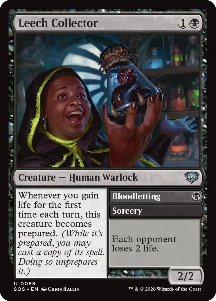 Leech Collector [Secrets of Strixhaven] MTG Single Magic: The Gathering | Red Claw Gaming