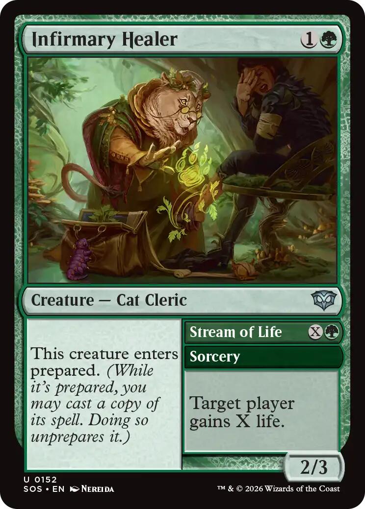 Infirmary Healer [Secrets of Strixhaven] MTG Single Magic: The Gathering | Red Claw Gaming