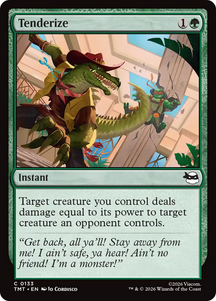 Tenderize [Teenage Mutant Ninja Turtles] MTG Single Magic: The Gathering | Red Claw Gaming