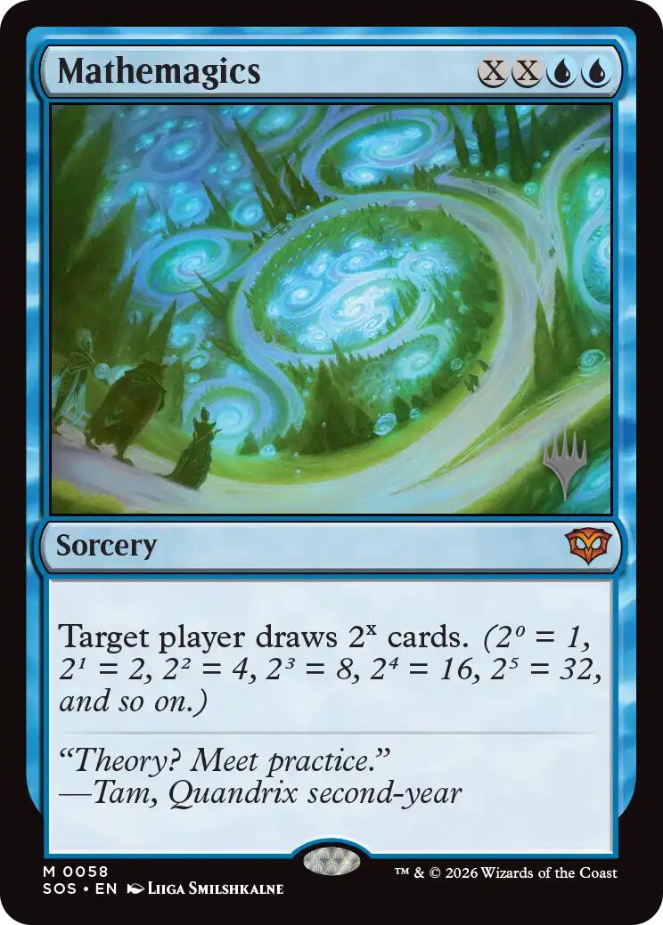 Mathemagics [Secrets of Strixhaven Promos] | Red Claw Gaming