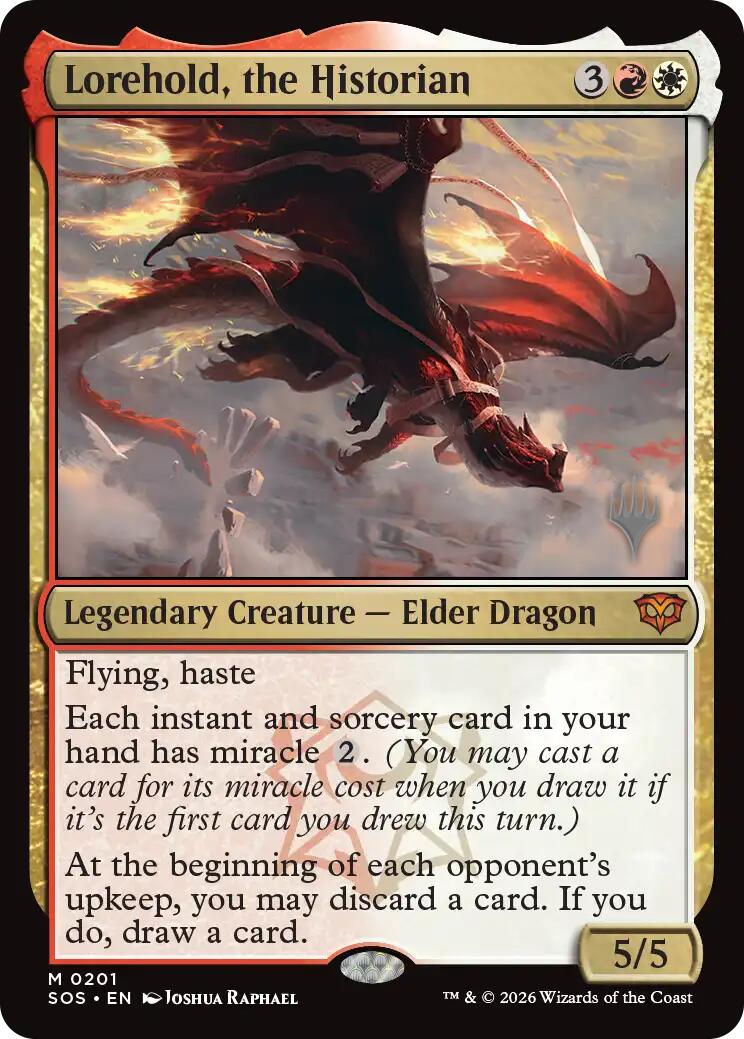 Lorehold, the Historian [Secrets of Strixhaven Promos] | Red Claw Gaming
