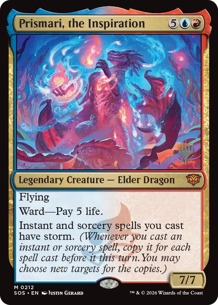 Prismari, the Inspiration [Secrets of Strixhaven Promos] | Red Claw Gaming