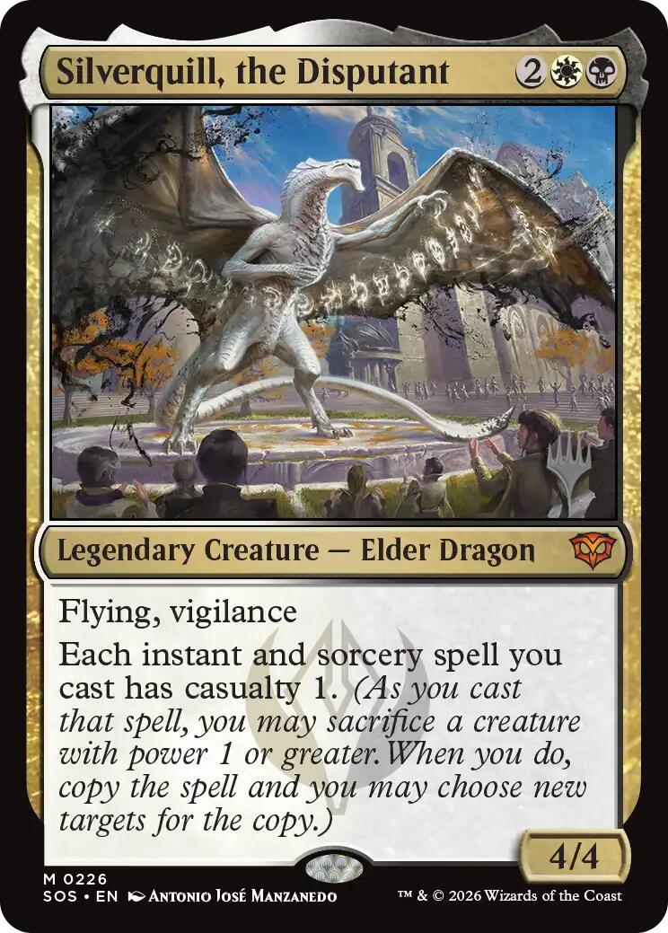 Silverquill, the Disputant [Secrets of Strixhaven Promos] | Red Claw Gaming