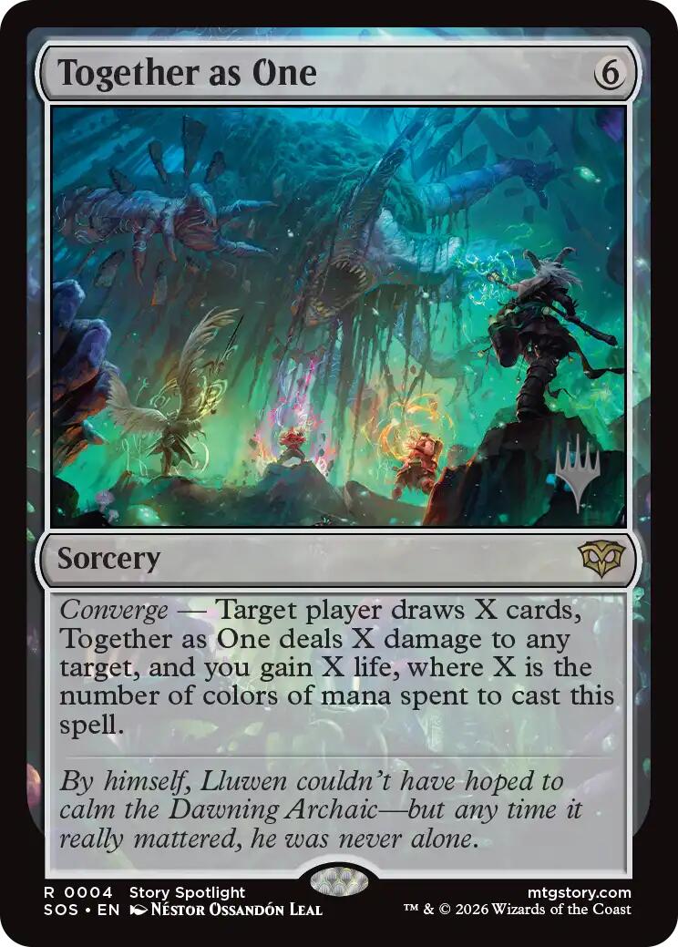 Together as One [Secrets of Strixhaven Promos] MTG Single Magic: The Gathering | Red Claw Gaming