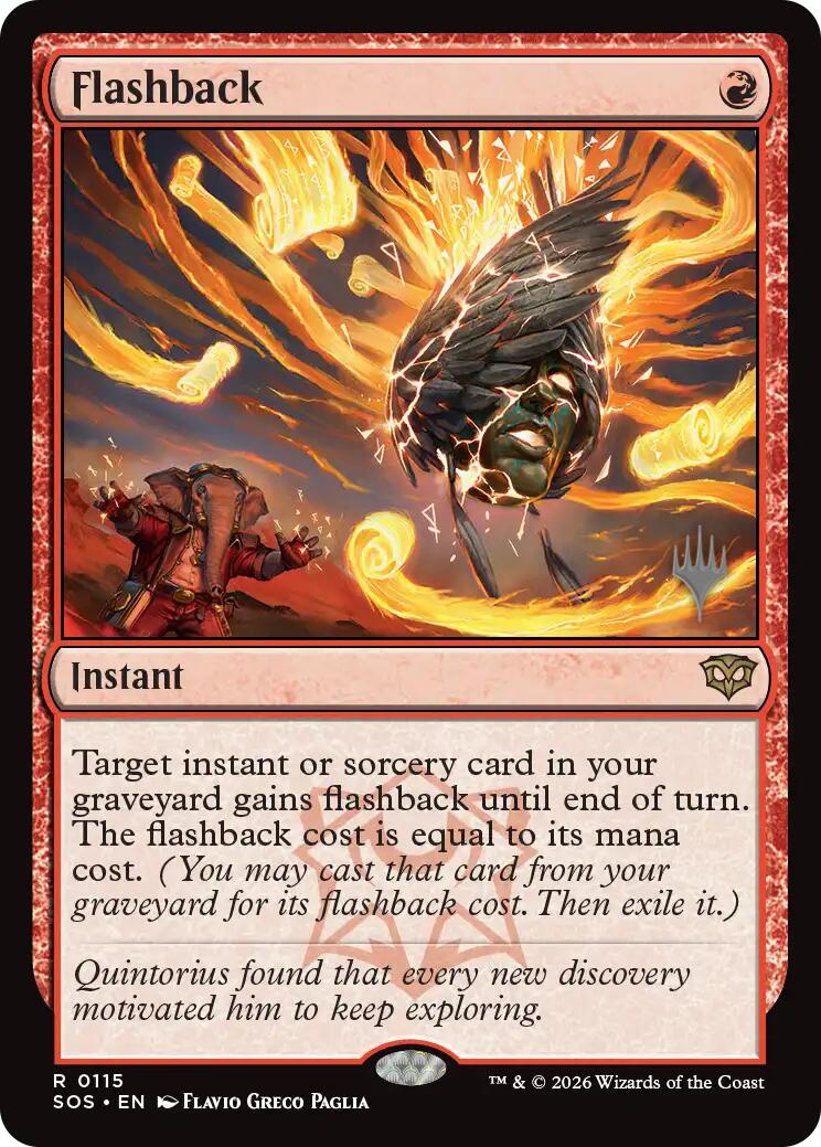 Flashback [Secrets of Strixhaven Promos] | Red Claw Gaming