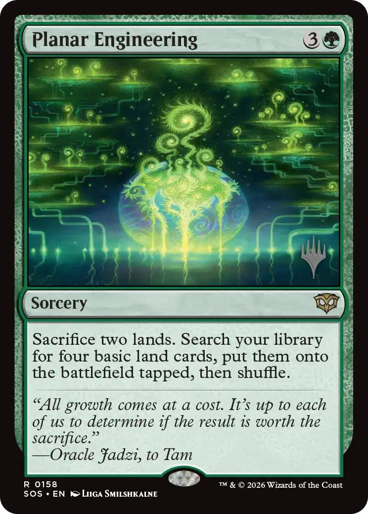 Planar Engineering [Secrets of Strixhaven Promos] | Red Claw Gaming