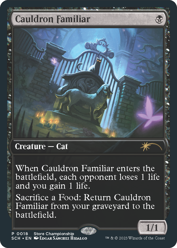 Cauldron Familiar [Store Championships 2023] MTG Single Magic: The Gathering | Red Claw Gaming