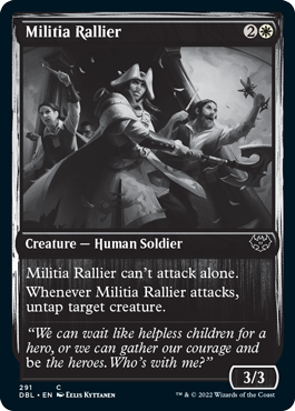 Militia Rallier [Innistrad: Double Feature] MTG Single Magic: The Gathering | Red Claw Gaming