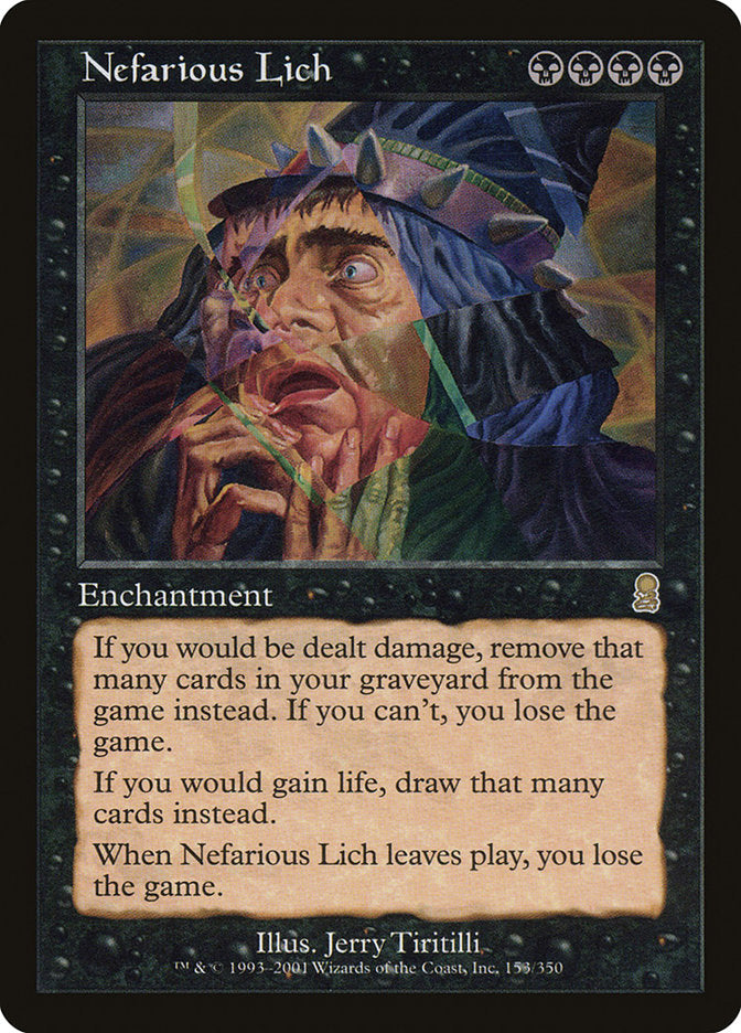Nefarious Lich [Odyssey] MTG Single Magic: The Gathering | Red Claw Gaming