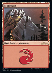 Mountain (292) [30th Anniversary Edition] MTG Single Magic: The Gathering | Red Claw Gaming