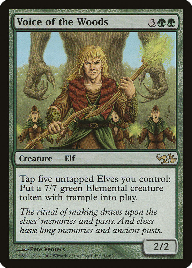 Voice of the Woods [Duel Decks: Elves vs. Goblins] MTG Single Magic: The Gathering | Red Claw Gaming