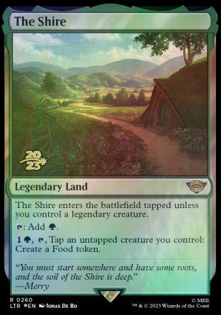 The Shire [The Lord of the Rings: Tales of Middle-Earth Prerelease Promos] MTG Single Magic: The Gathering | Red Claw Gaming