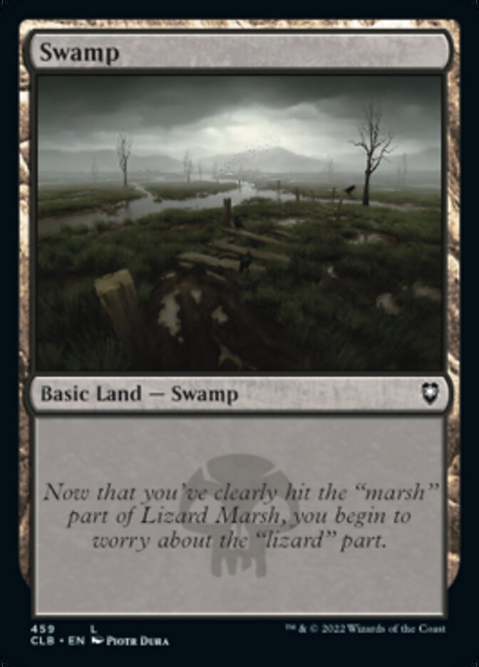 Swamp (459) [Commander Legends: Battle for Baldur's Gate] MTG Single Magic: The Gathering | Red Claw Gaming