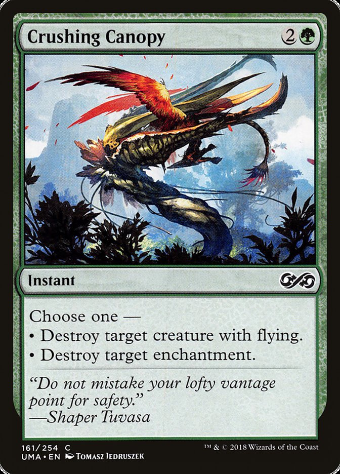 Crushing Canopy [Ultimate Masters] MTG Single Magic: The Gathering | Red Claw Gaming