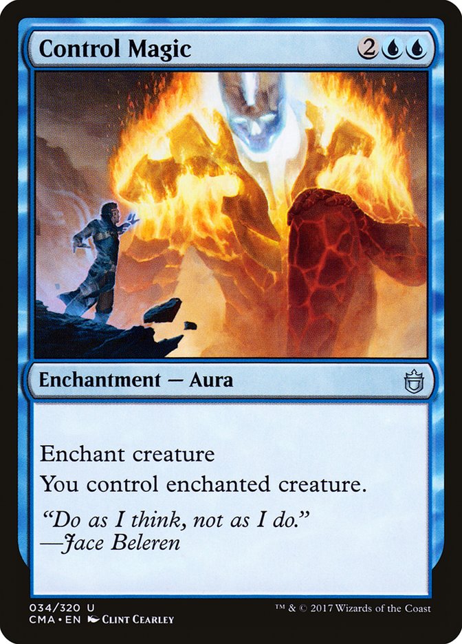 Control Magic [Commander Anthology] MTG Single Magic: The Gathering | Red Claw Gaming
