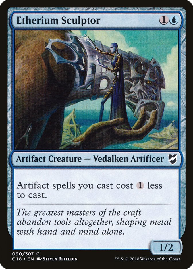 Etherium Sculptor [Commander 2018] MTG Single Magic: The Gathering | Red Claw Gaming