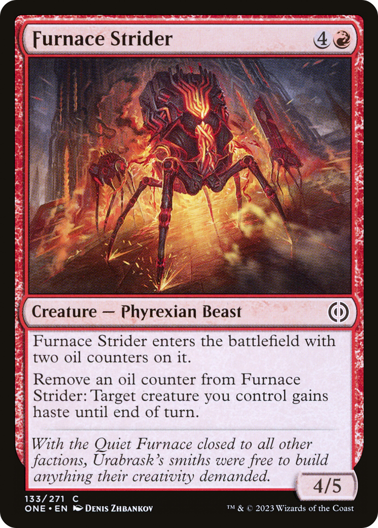 Furnace Strider [Phyrexia: All Will Be One] MTG Single Magic: The Gathering | Red Claw Gaming