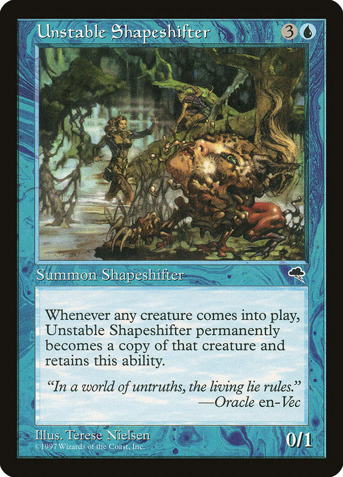 Unstable Shapeshifter [Tempest] MTG Single Magic: The Gathering | Red Claw Gaming