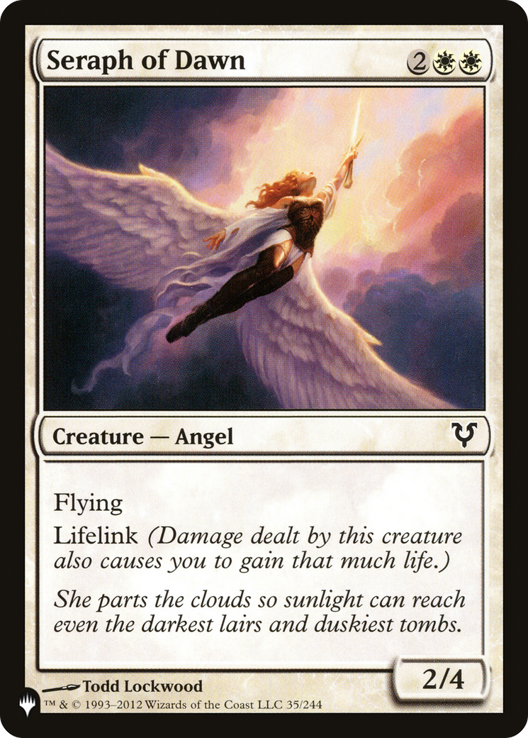 Seraph of Dawn [The List] MTG Single Magic: The Gathering | Red Claw Gaming