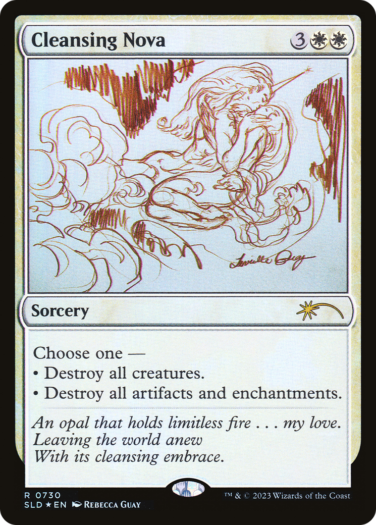 Cleansing Nova (Sketch) [Secret Lair Drop Promos] MTG Single Magic: The Gathering | Red Claw Gaming