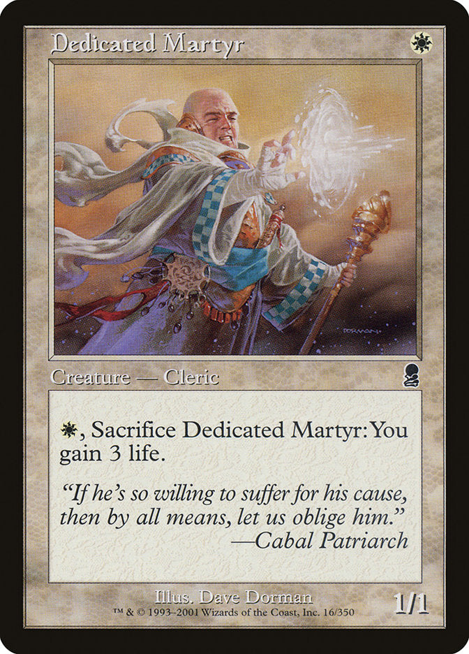 Dedicated Martyr [Odyssey] MTG Single Magic: The Gathering | Red Claw Gaming