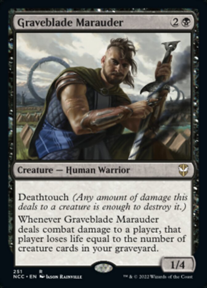 Graveblade Marauder [Streets of New Capenna Commander] MTG Single Magic: The Gathering | Red Claw Gaming