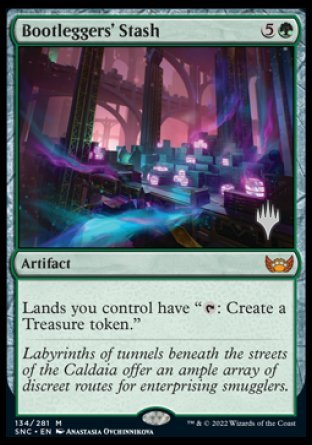 Bootleggers' Stash (Promo Pack) [Streets of New Capenna Promos] MTG Single Magic: The Gathering | Red Claw Gaming