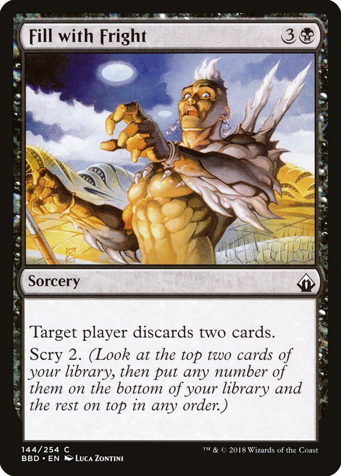 Fill with Fright [Battlebond] MTG Single Magic: The Gathering | Red Claw Gaming