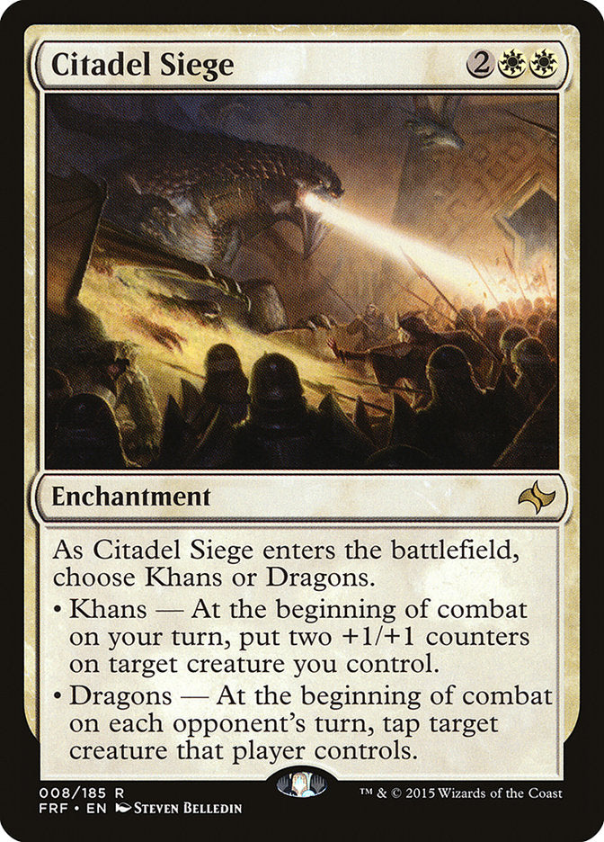 Citadel Siege [Fate Reforged] MTG Single Magic: The Gathering | Red Claw Gaming