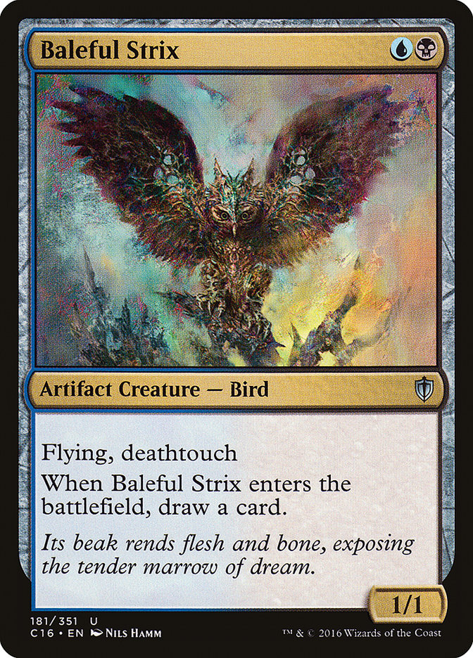 Baleful Strix [Commander 2016] MTG Single Magic: The Gathering | Red Claw Gaming