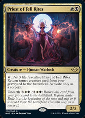 Priest of Fell Rites [Modern Horizons 2] MTG Single Magic: The Gathering    | Red Claw Gaming