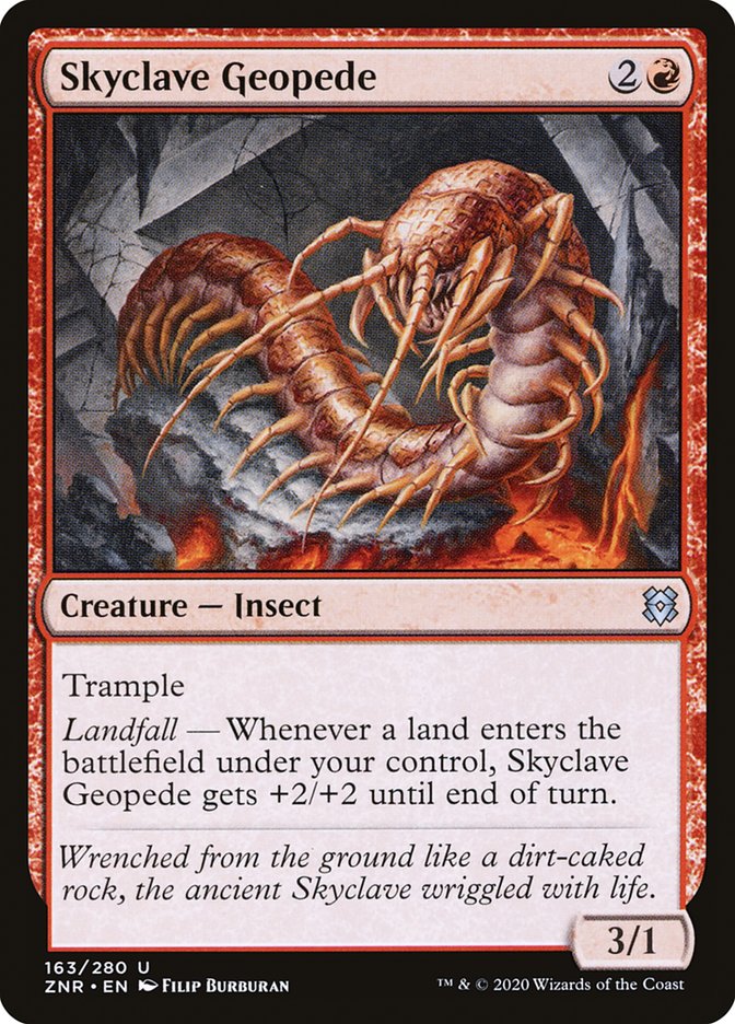 Skyclave Geopede [Zendikar Rising] MTG Single Magic: The Gathering | Red Claw Gaming