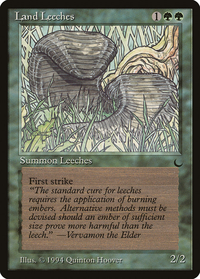 Land Leeches [The Dark] MTG Single Magic: The Gathering | Red Claw Gaming