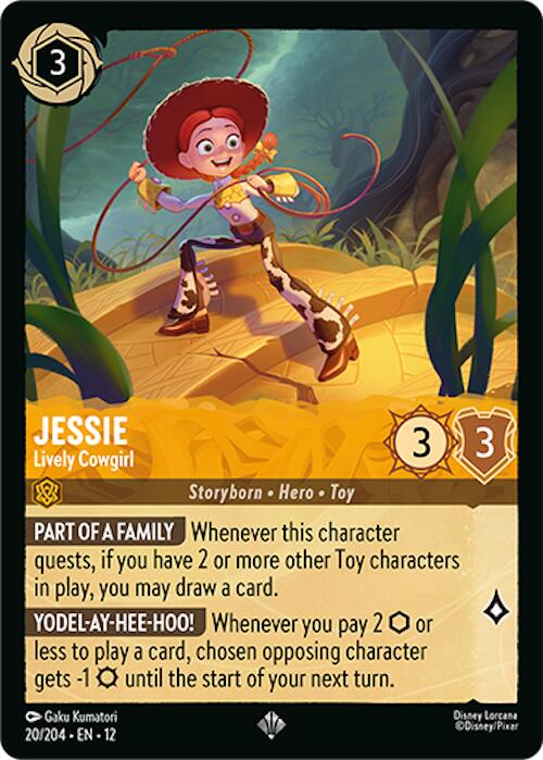 Jessie - Lively Cowgirl (20/204) [Wilds Unknown] Lorcana Single Disney | Red Claw Gaming