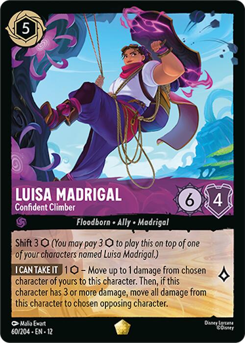 Luisa Madrigal - Confident Climber (60/204) [Wilds Unknown] Lorcana Single Disney | Red Claw Gaming