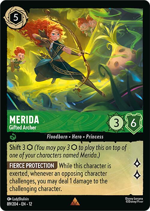 Merida - Gifted Archer (89/204) [Wilds Unknown] Lorcana Single Disney | Red Claw Gaming