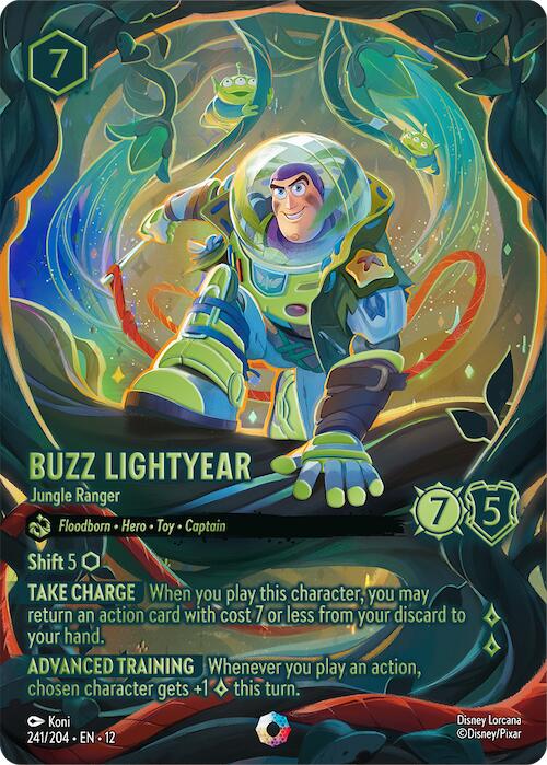 Buzz Lightyear - Jungle Ranger (Iconic) (241/204) [Wilds Unknown] Lorcana Single Disney | Red Claw Gaming