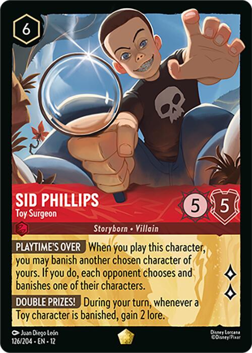 Sid Phillips - Toy Surgeon (126/204) [Wilds Unknown] Lorcana Single Disney | Red Claw Gaming