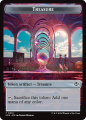 Phyrexian Germ // Treasure Double-Sided Token [Secrets of Strixhaven Commander Tokens] MTG Single Magic: The Gathering | Red Claw Gaming
