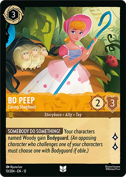 Bo Peep - Caring Shepherd (13/204) [Wilds Unknown] Lorcana Single Disney | Red Claw Gaming
