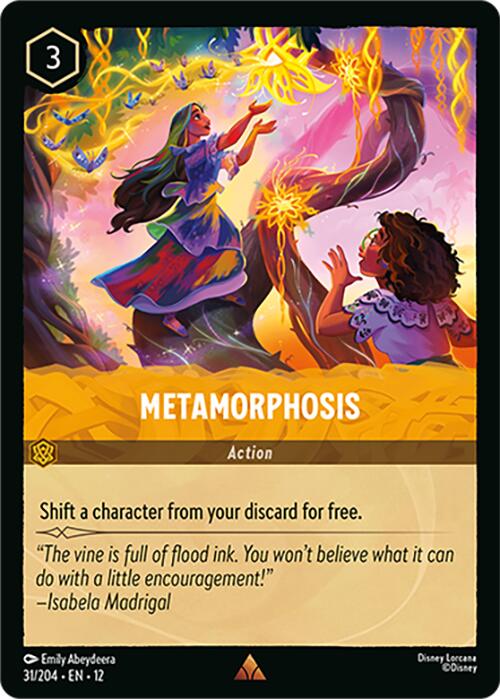 Metamorphosis (31/204) [Wilds Unknown] Lorcana Single Disney | Red Claw Gaming