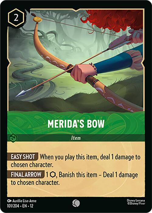 Merida's Bow (101/204) [Wilds Unknown] Lorcana Single Disney | Red Claw Gaming